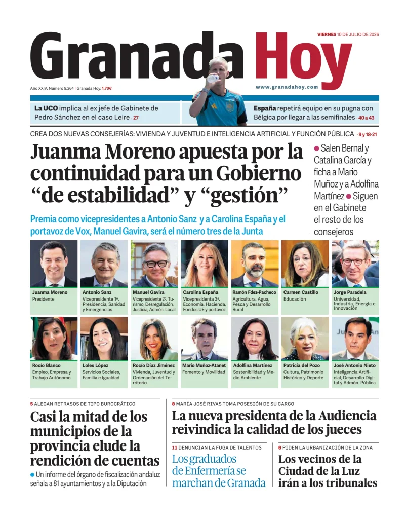 Portada de Granada Hoy