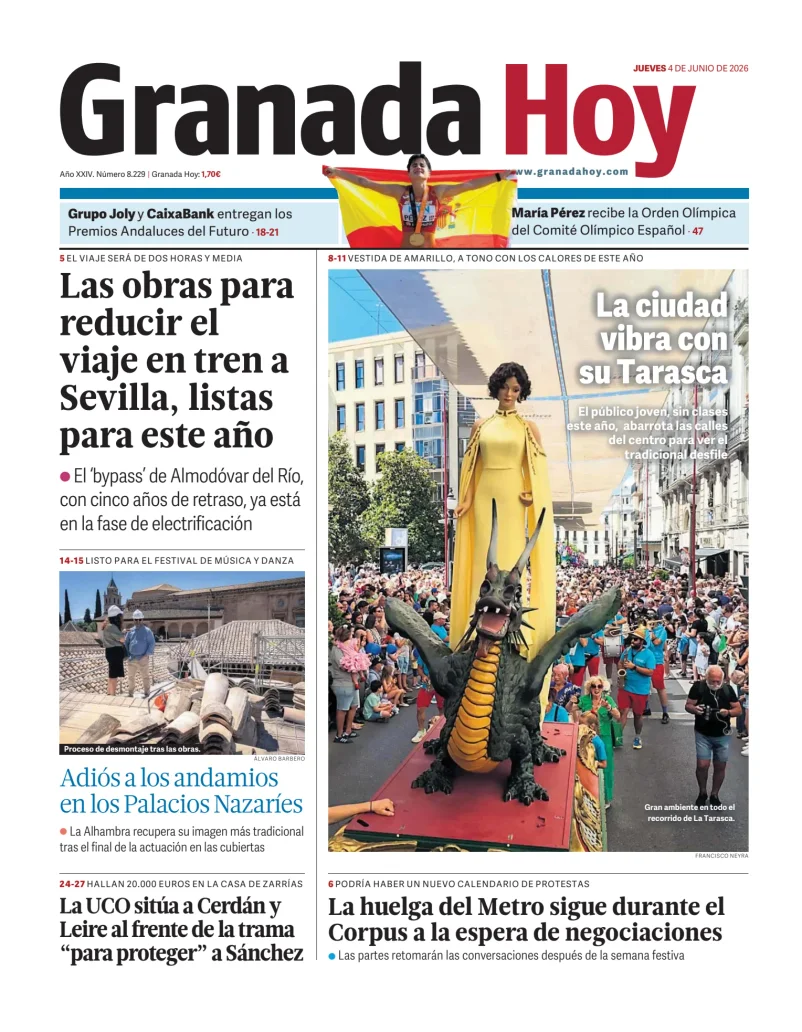 Portada de Granada Hoy