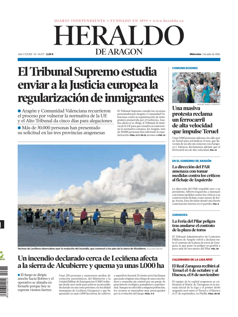 Heraldo de Aragón — 01/07