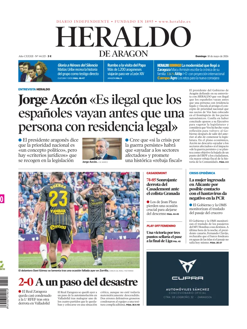 Heraldo de Aragón — 10/05