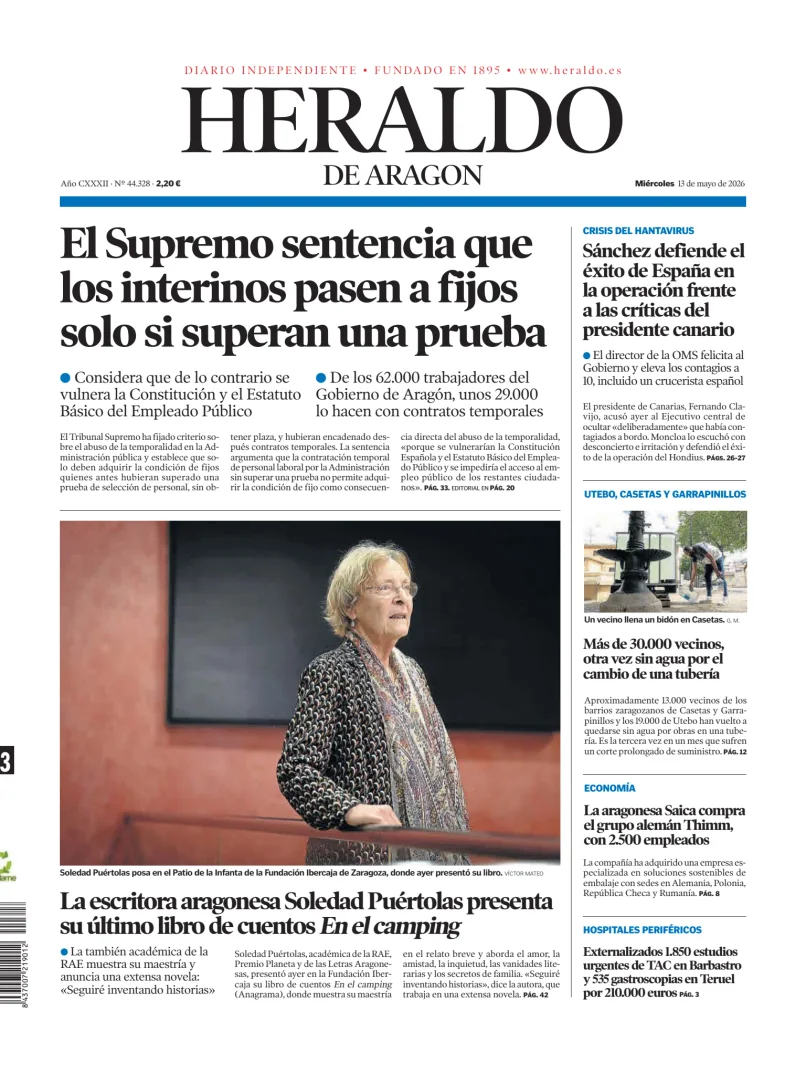 Heraldo de Aragón — 13/05