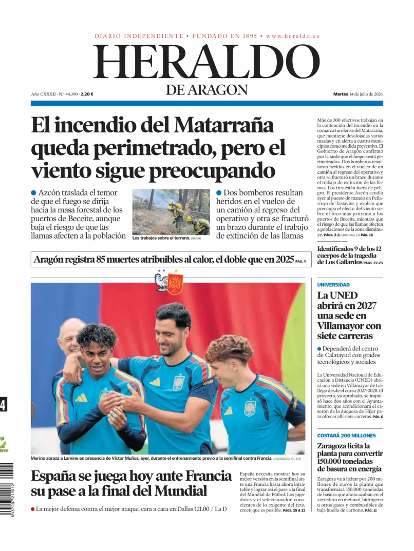 Heraldo de Aragón — 14/07