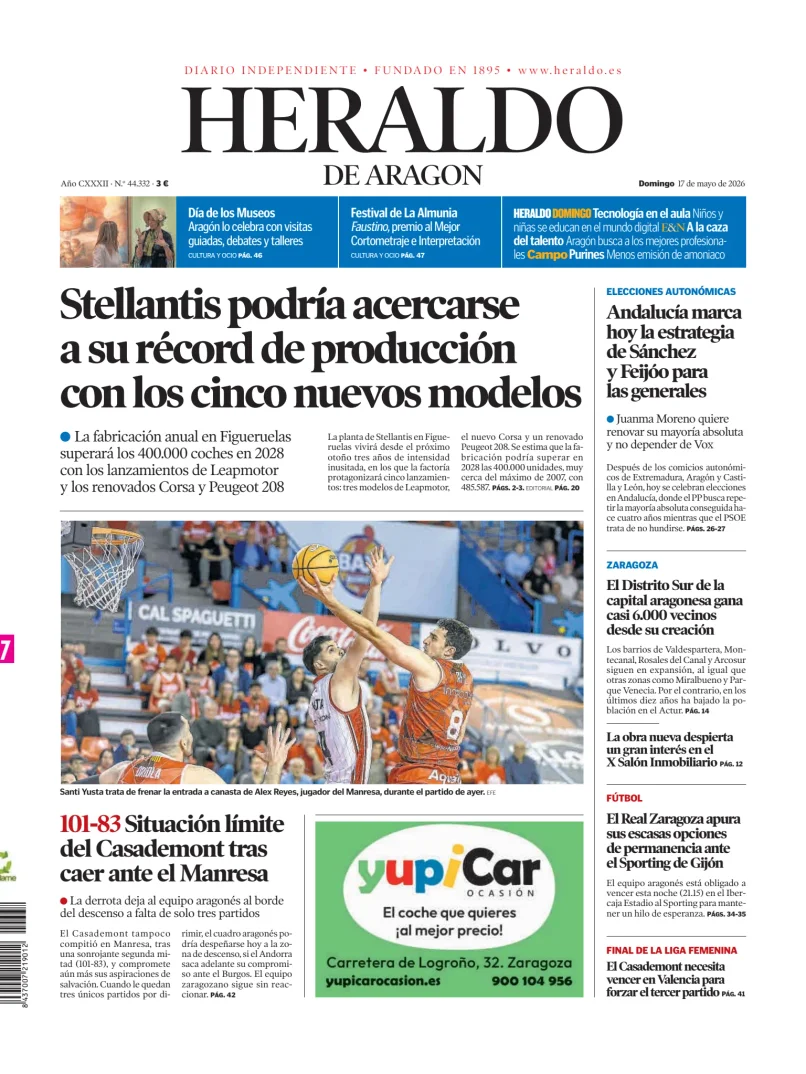 Heraldo de Aragón — 17/05