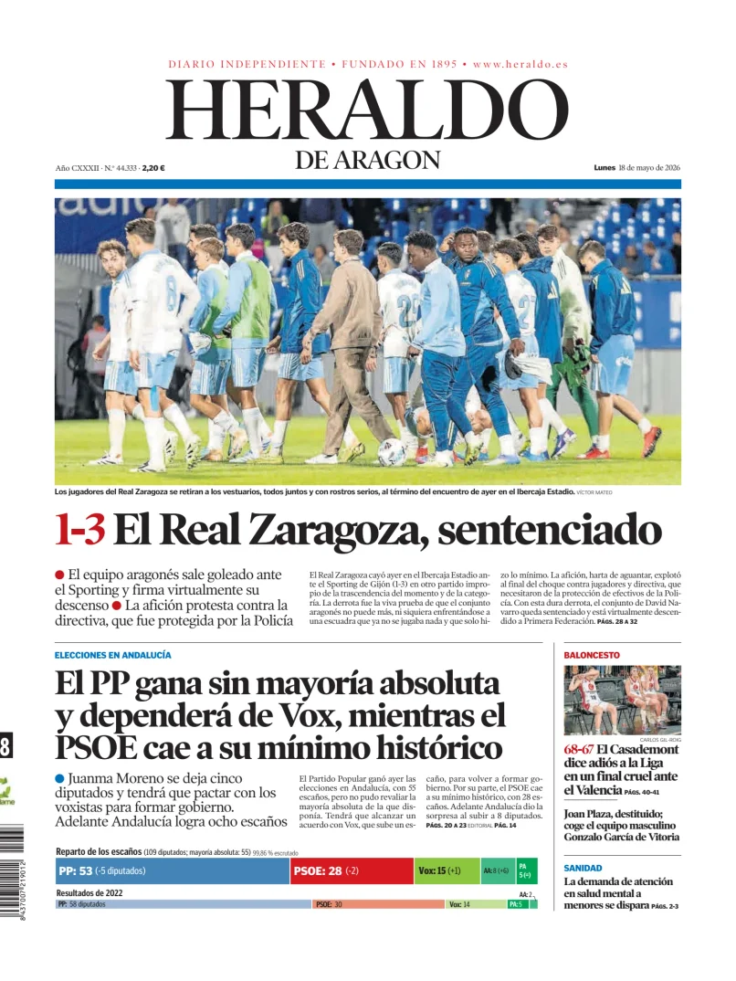 Heraldo de Aragón — 18/05