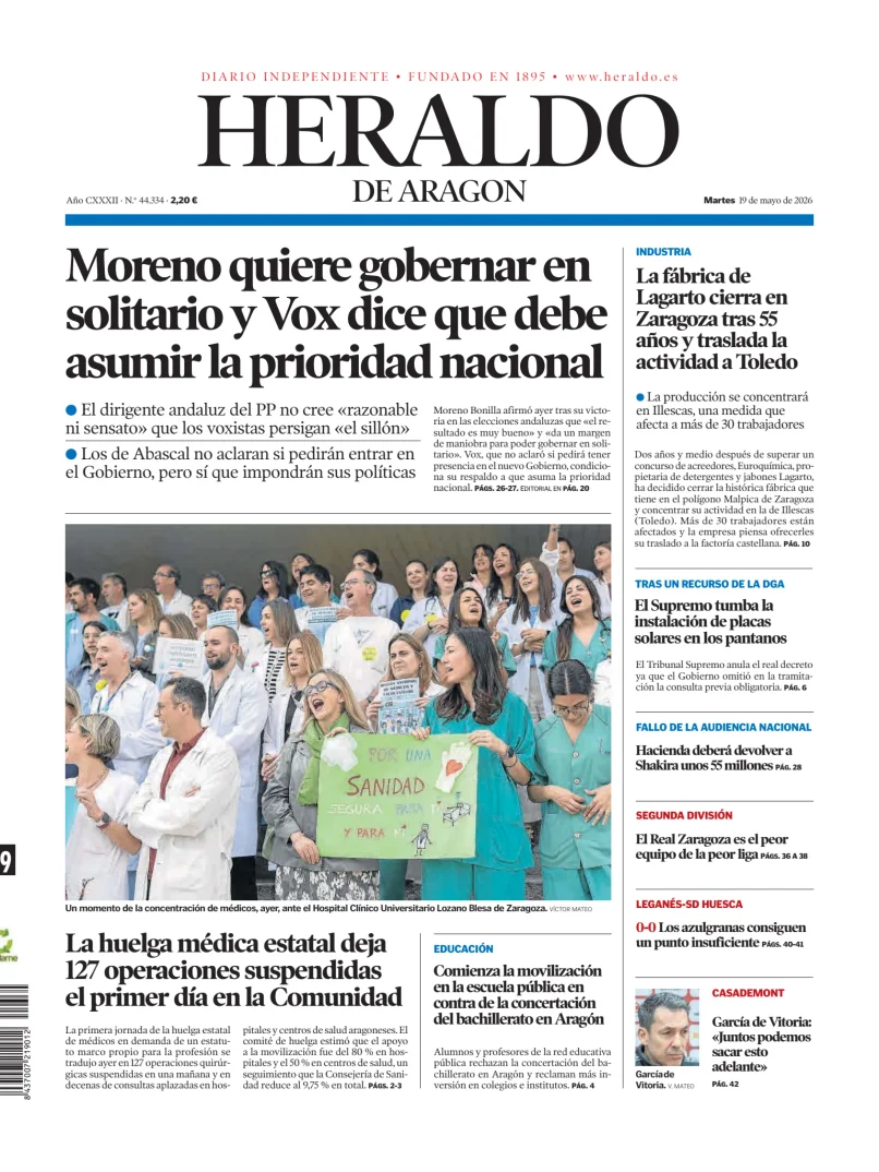 Heraldo de Aragón — 19/05
