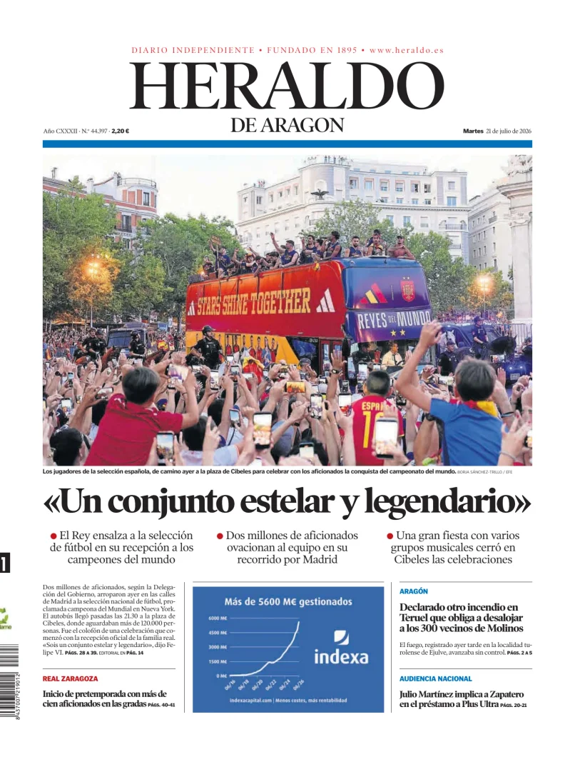 Heraldo de Aragón — 21/07
