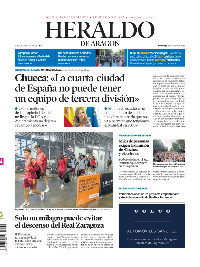 Heraldo de Aragón — 24/05