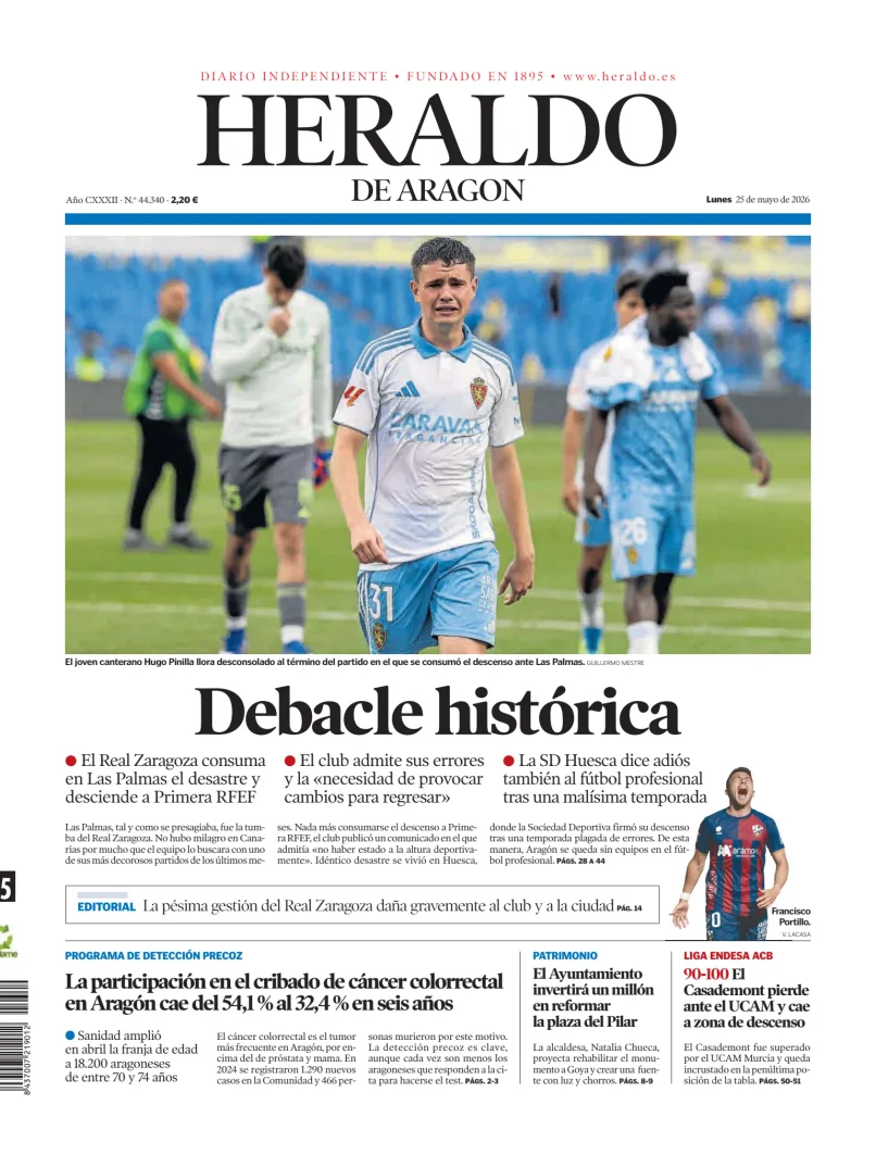 Heraldo de Aragón — 25/05