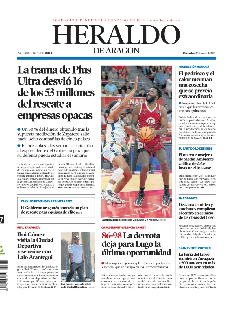 Heraldo de Aragón — 27/05