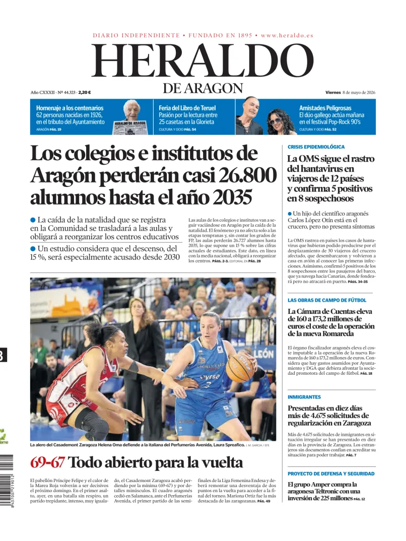 Heraldo de Aragón — 08/05