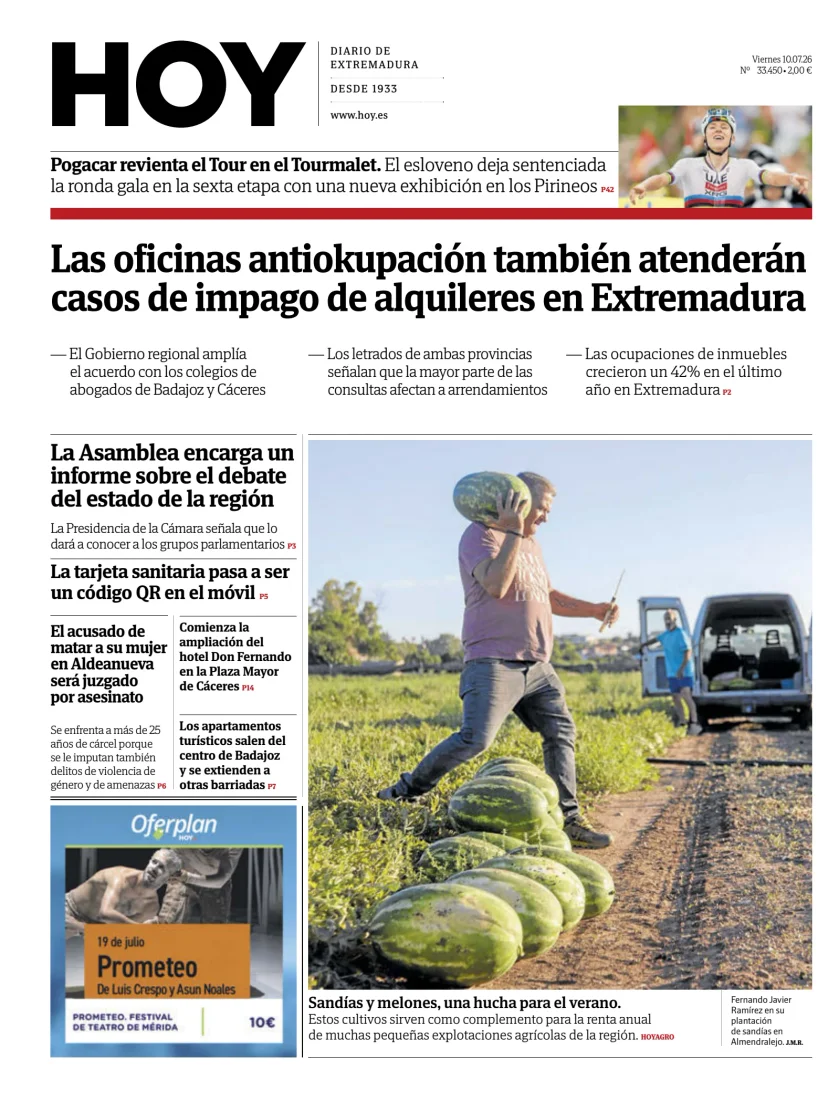 Portada de Hoy