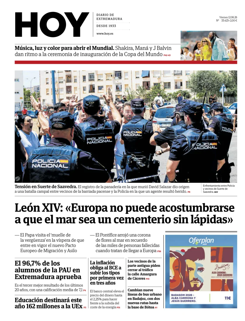 Portada de Hoy