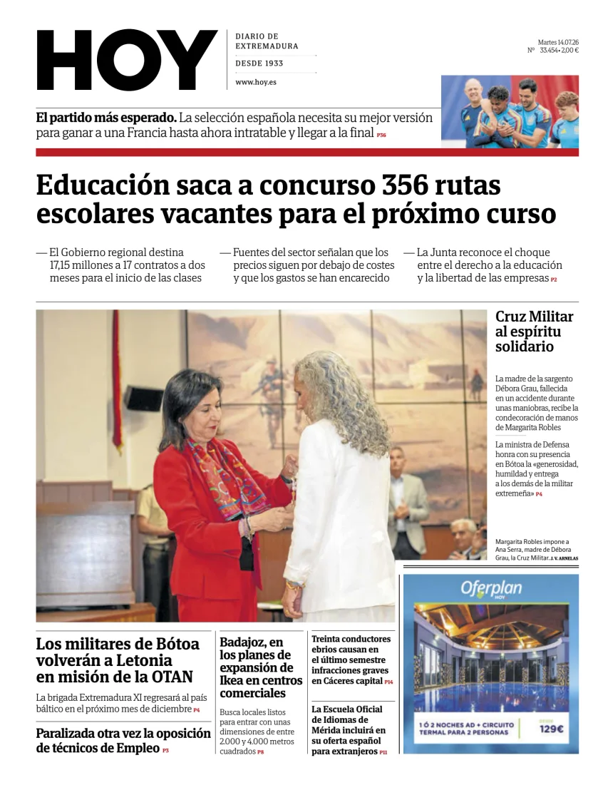 Hoy — 14/07
