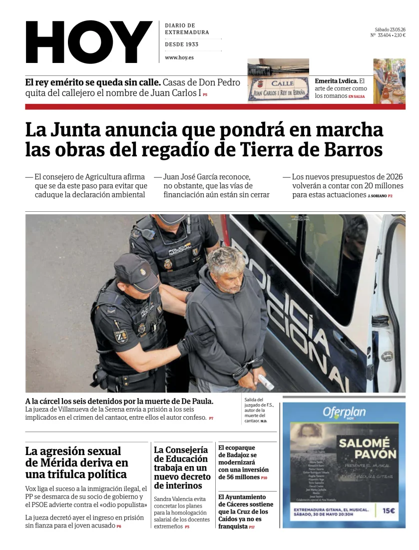 Hoy — 23/05