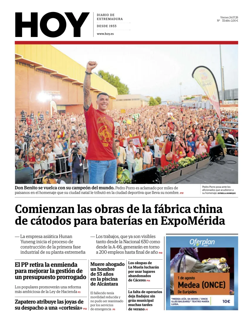 Portada de Hoy