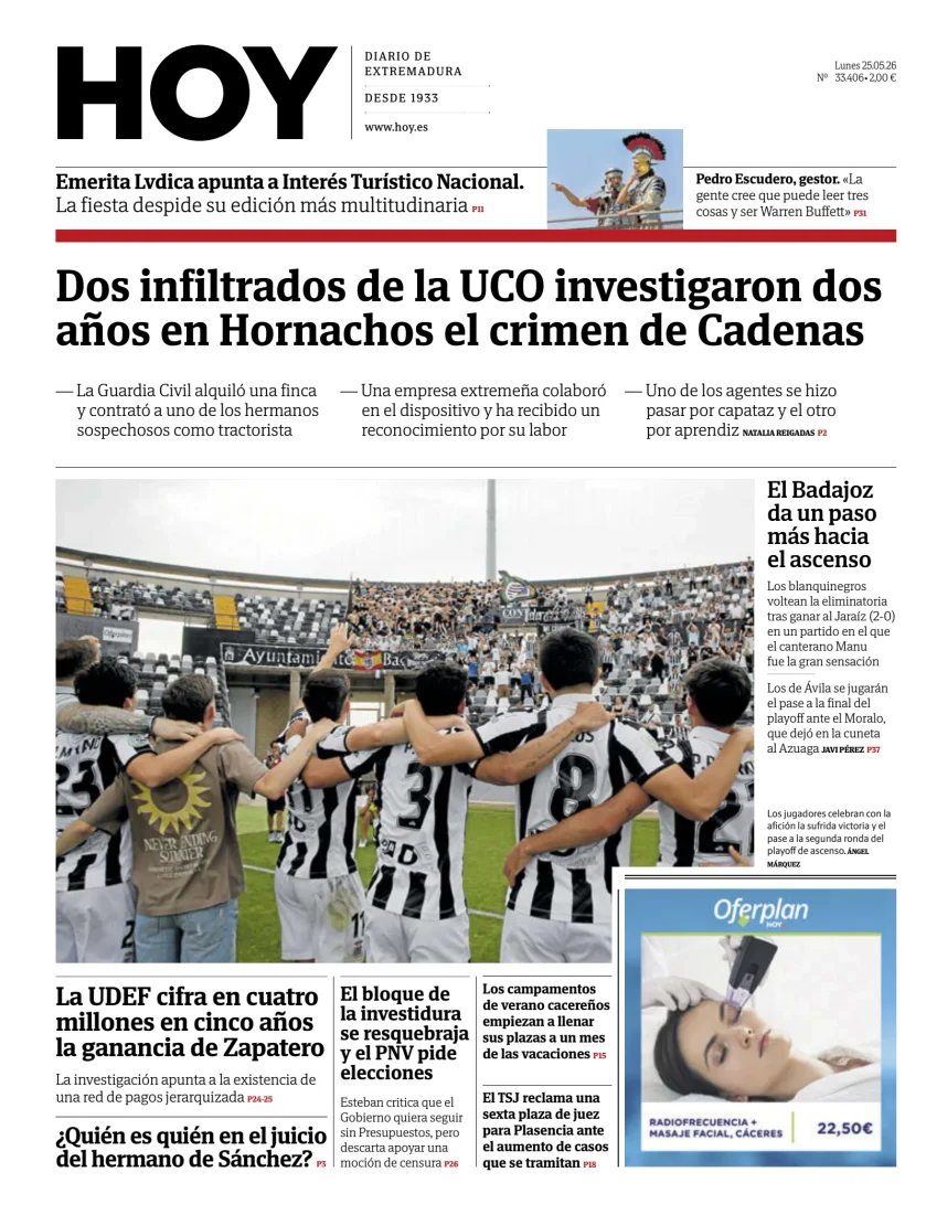 Hoy — 25/05