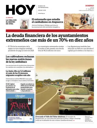 Portada de Hoy, 26 de julio de 2026