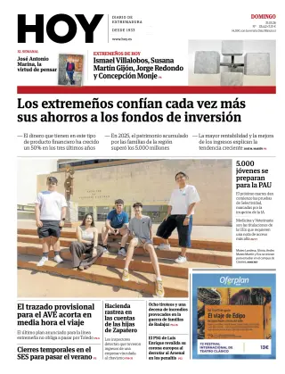 Portada de Hoy, 31 de mayo de 2026