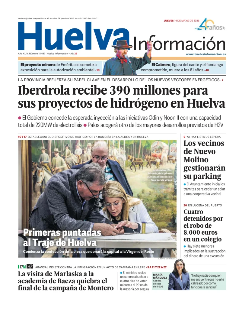 Huelva Información — 14/05