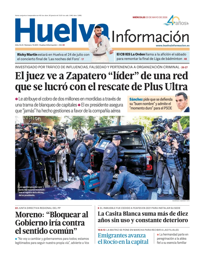Huelva Información — 20/05