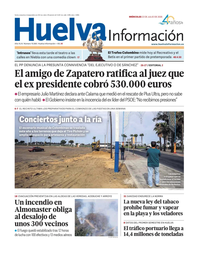 Huelva Información — 22/07