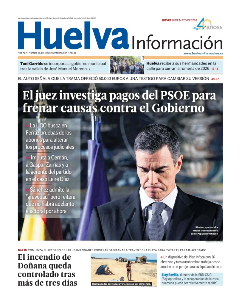 Huelva Información — 28/05
