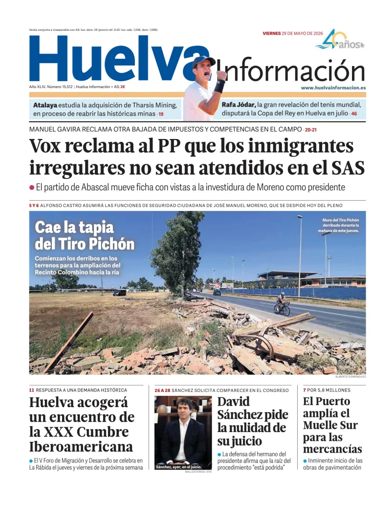 Huelva Información — 29/05