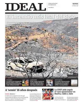 Portada de Ideal, 11 de julio de 2026