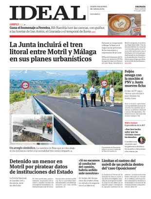 Portada de Ideal, 2 de junio de 2026