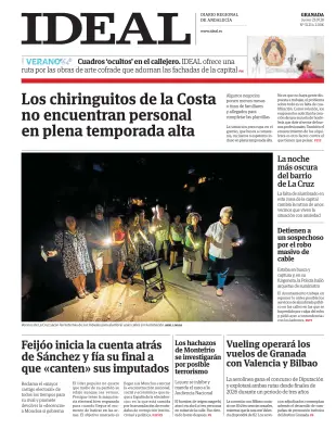 Portada de Ideal, 23 de julio de 2026