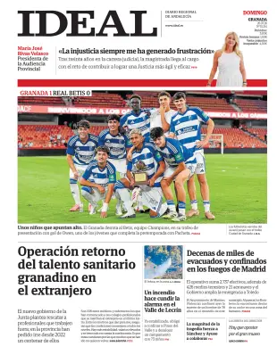 Portada de Ideal, 26 de julio de 2026