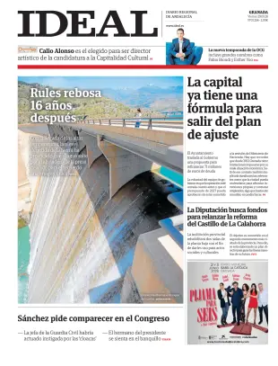 Portada de Ideal, 29 de mayo de 2026