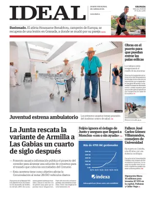 Portada de Ideal, 3 de junio de 2026