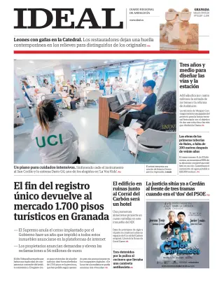 Portada de Ideal, 30 de mayo de 2026