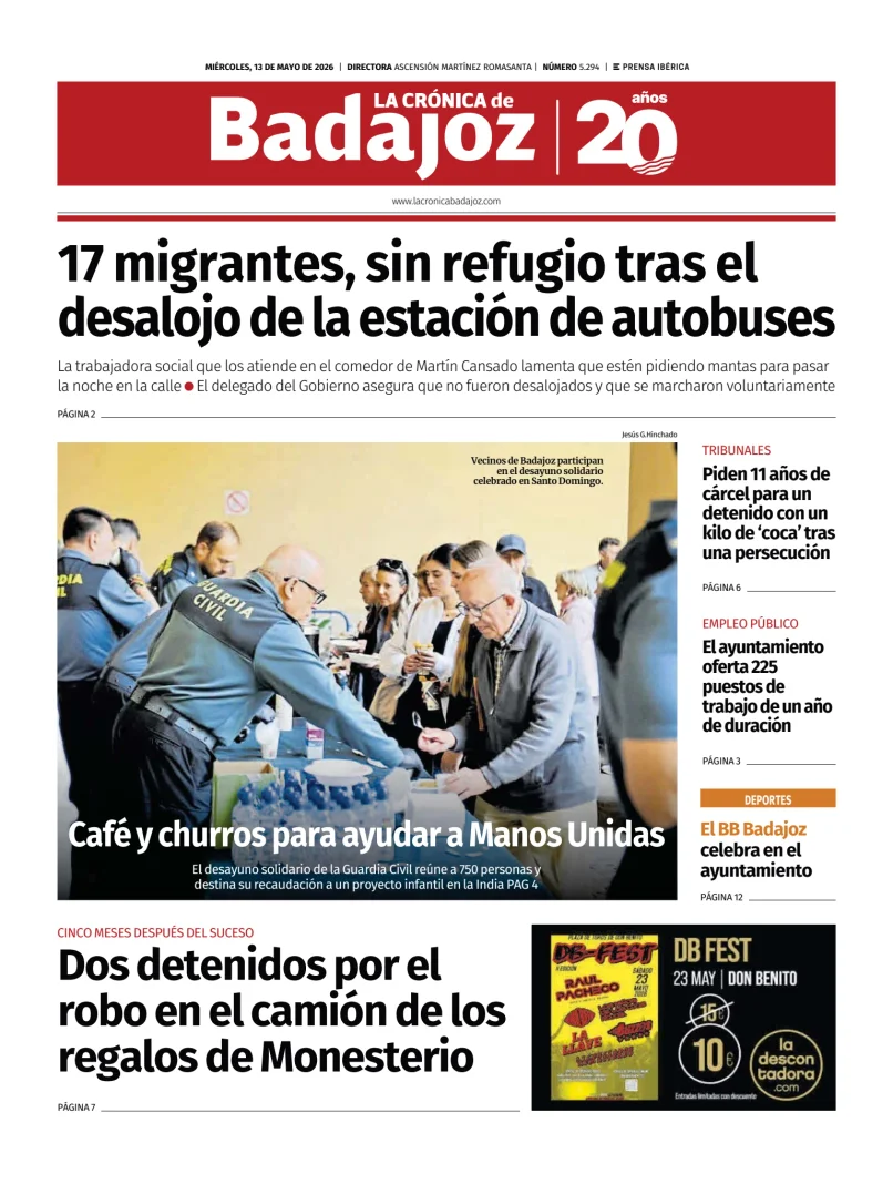 La Crónica de Badajoz — 13/05