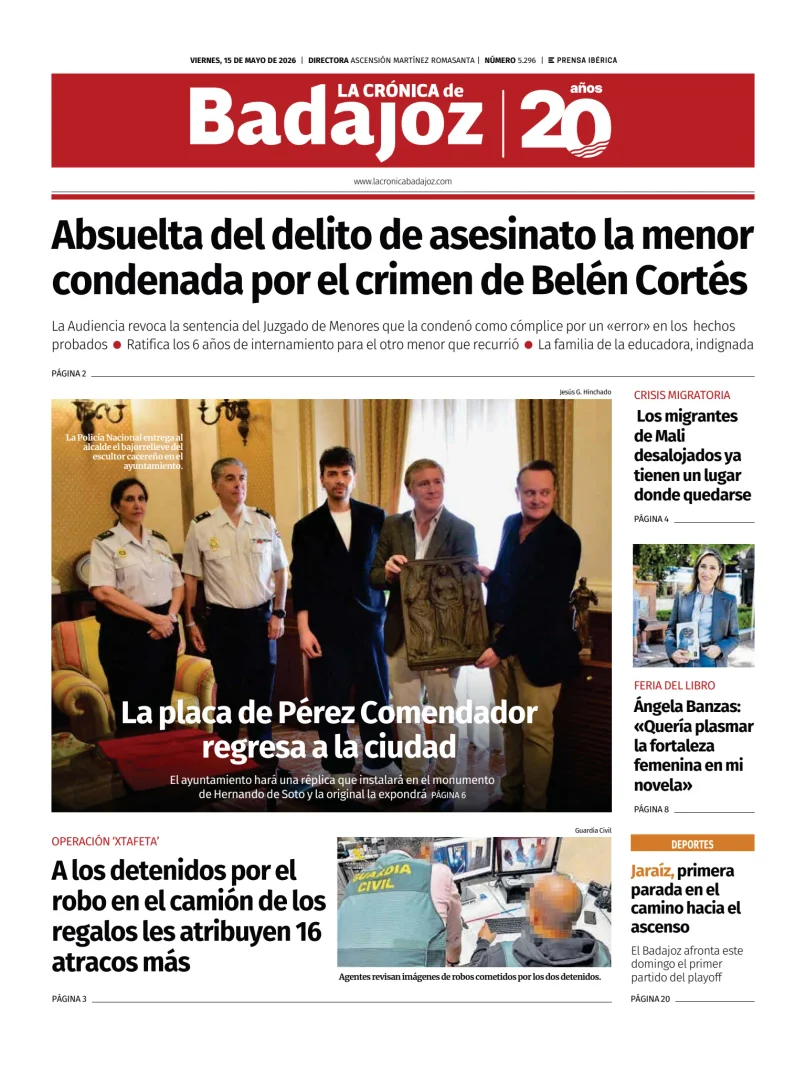 La Crónica de Badajoz — 15/05