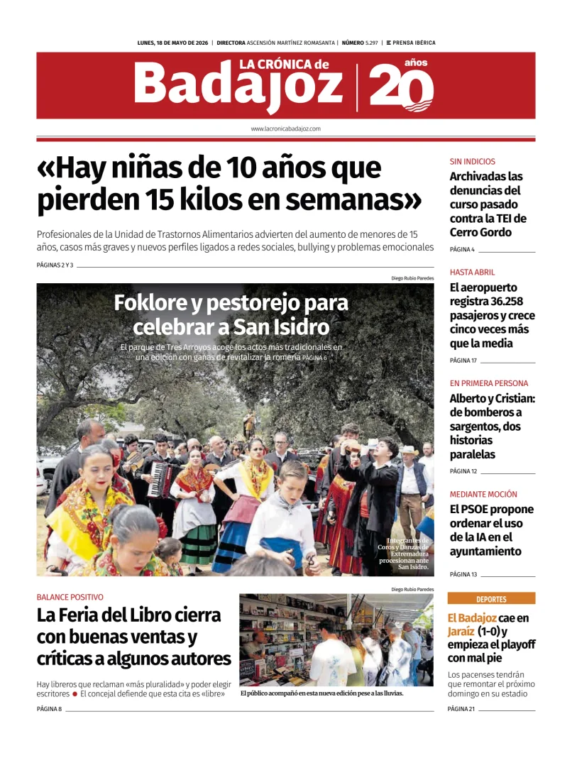 La Crónica de Badajoz — 18/05