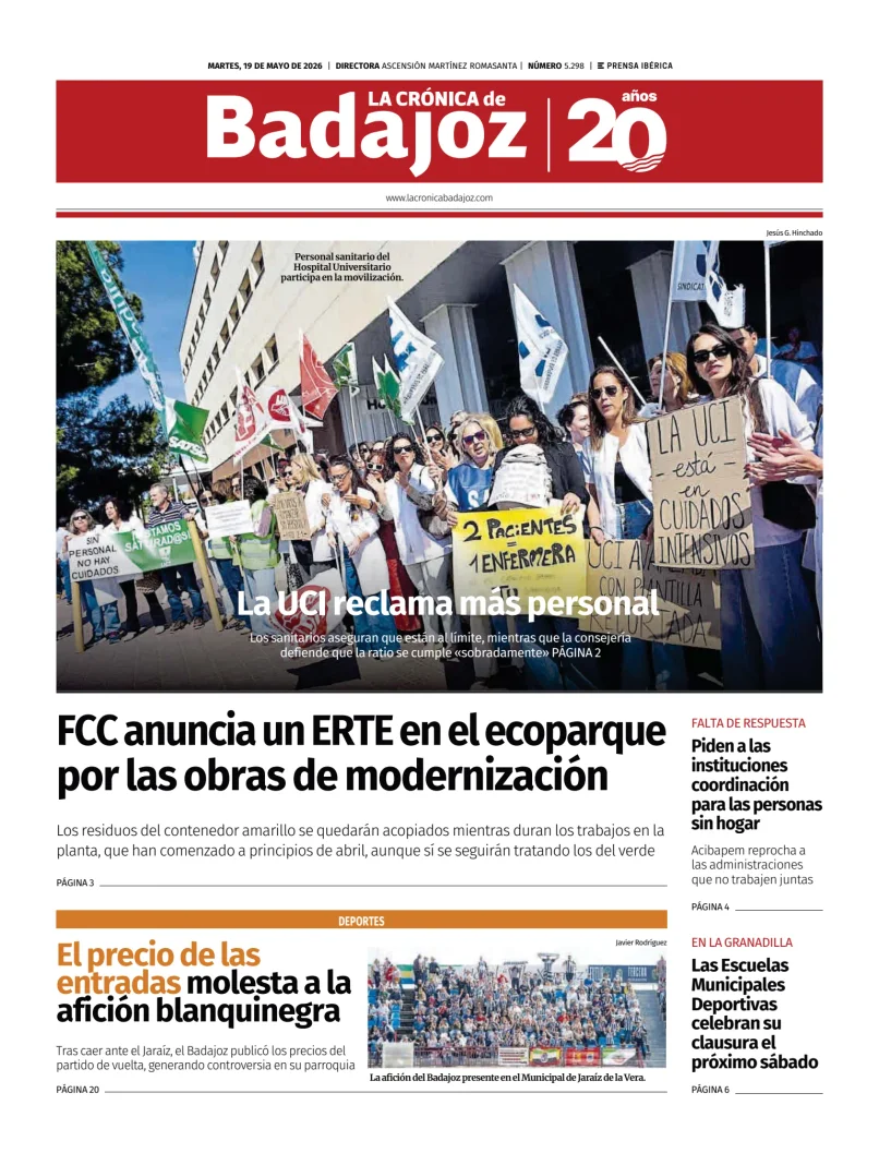 La Crónica de Badajoz — 19/05