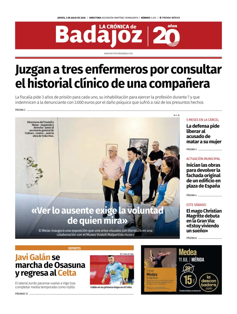 La Crónica de Badajoz — 02/07