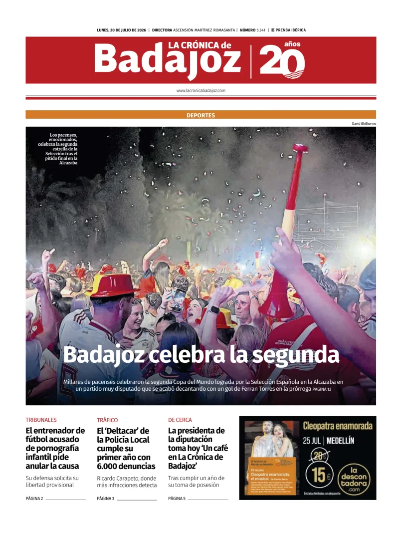 La Crónica de Badajoz — 20/07