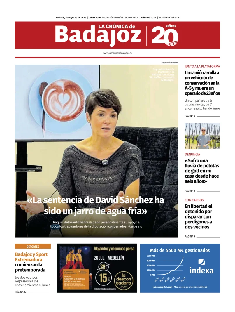 La Crónica de Badajoz — 21/07