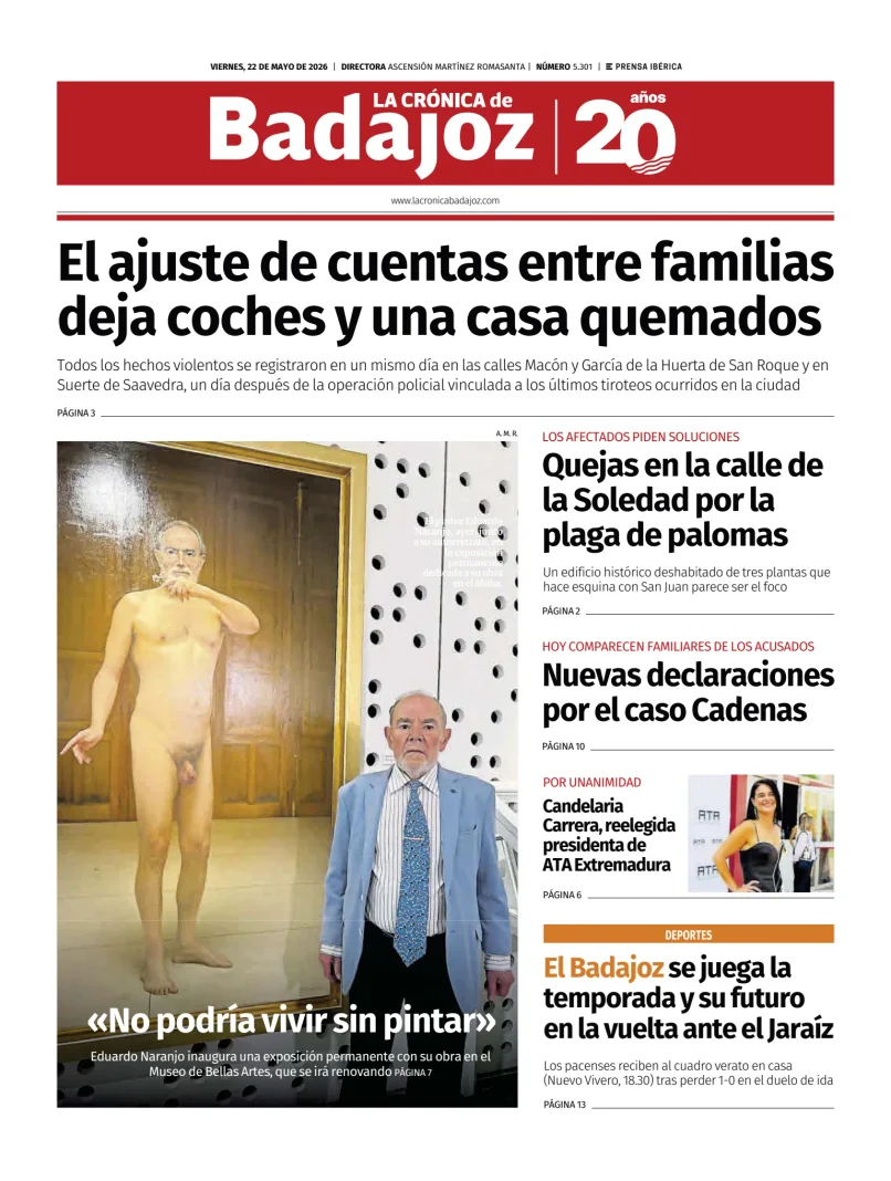 La Crónica de Badajoz — 22/05