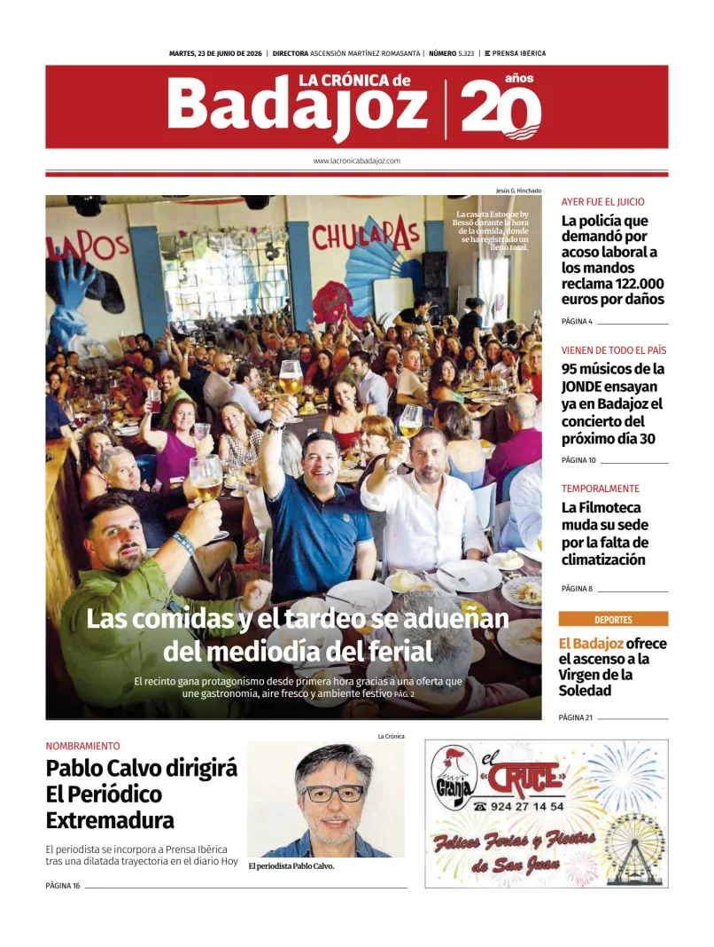 La Crónica de Badajoz — 23/06