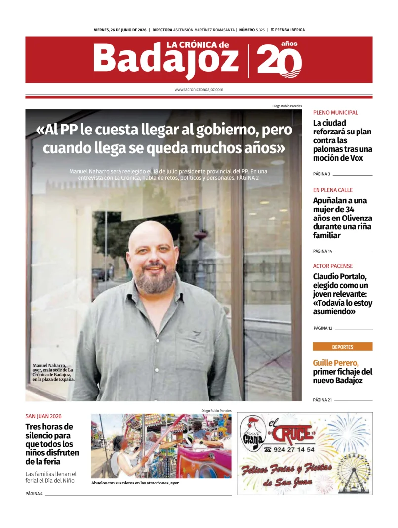 La Crónica de Badajoz — 26/06