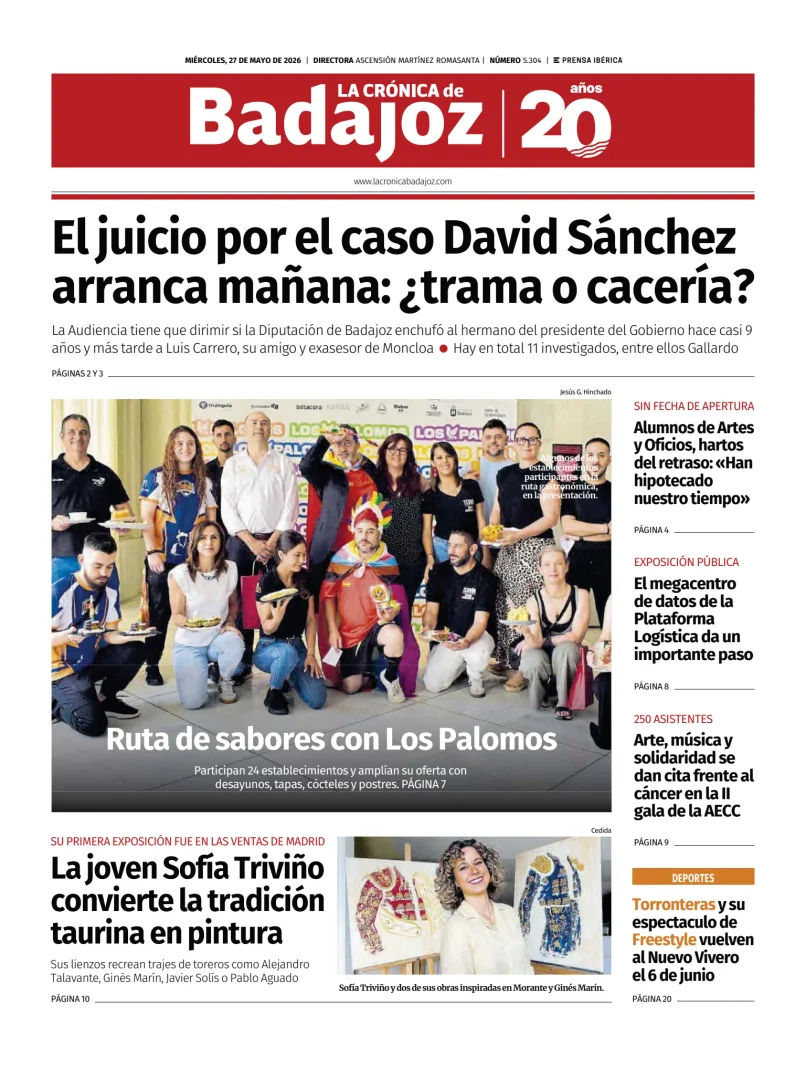 La Crónica de Badajoz — 27/05