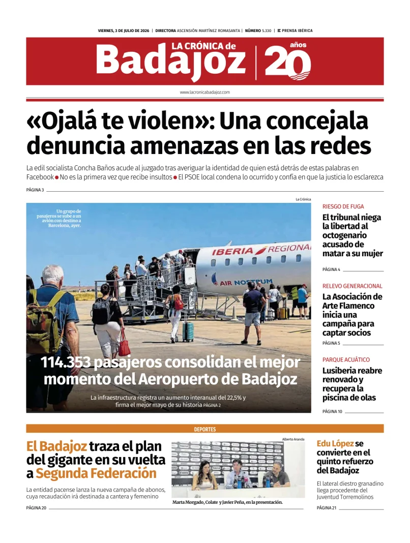 La Crónica de Badajoz — 03/07