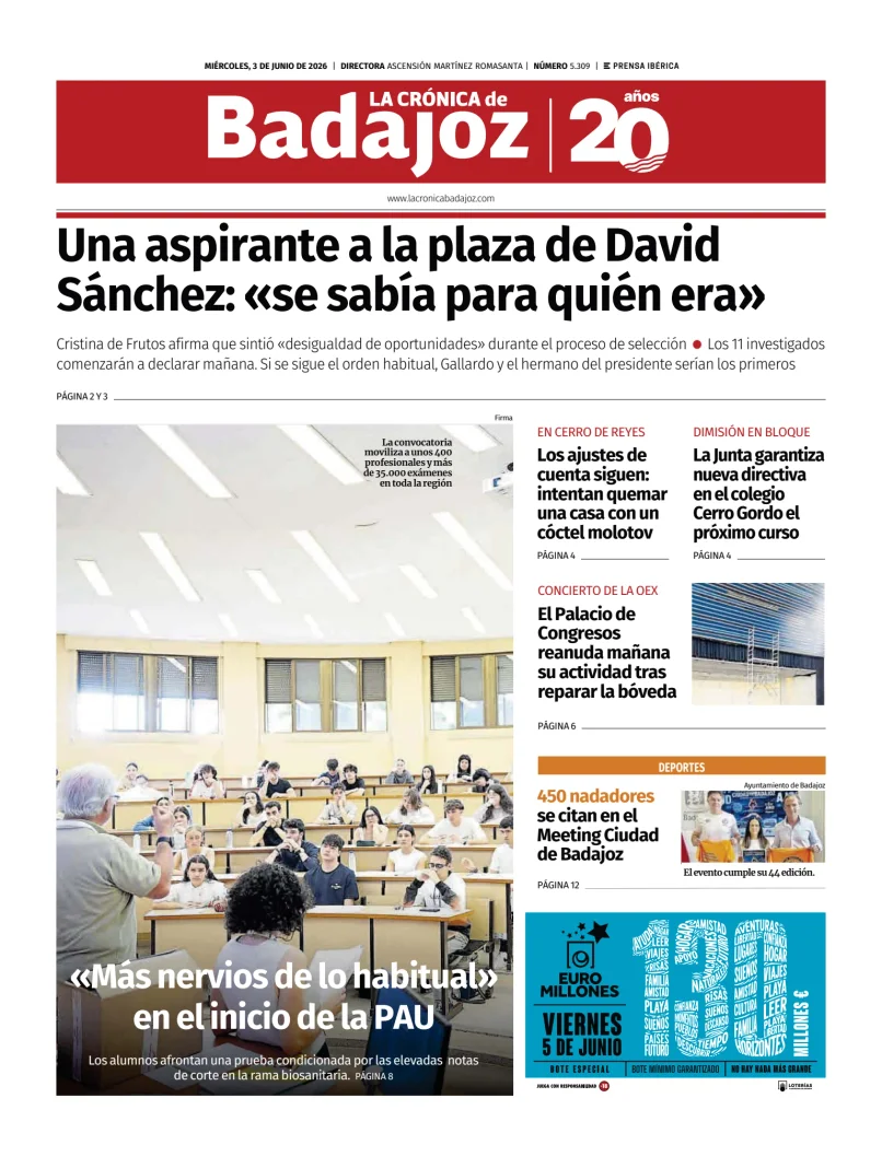 La Crónica de Badajoz — 03/06