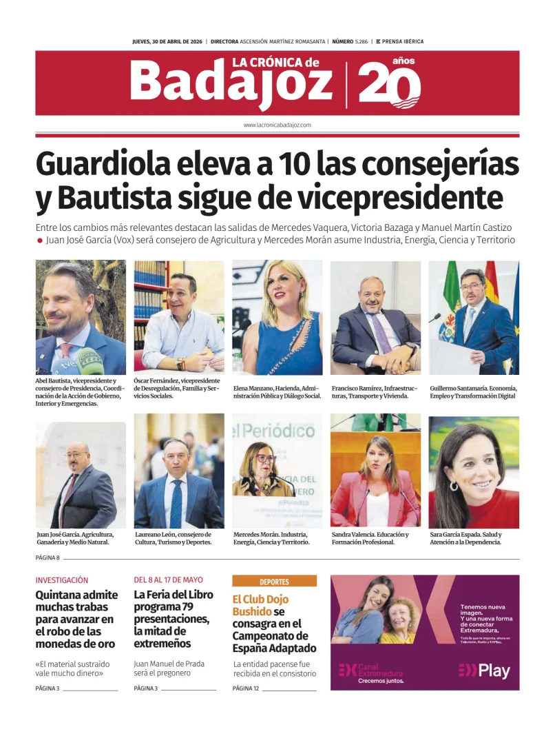 La Crónica de Badajoz — 30/04