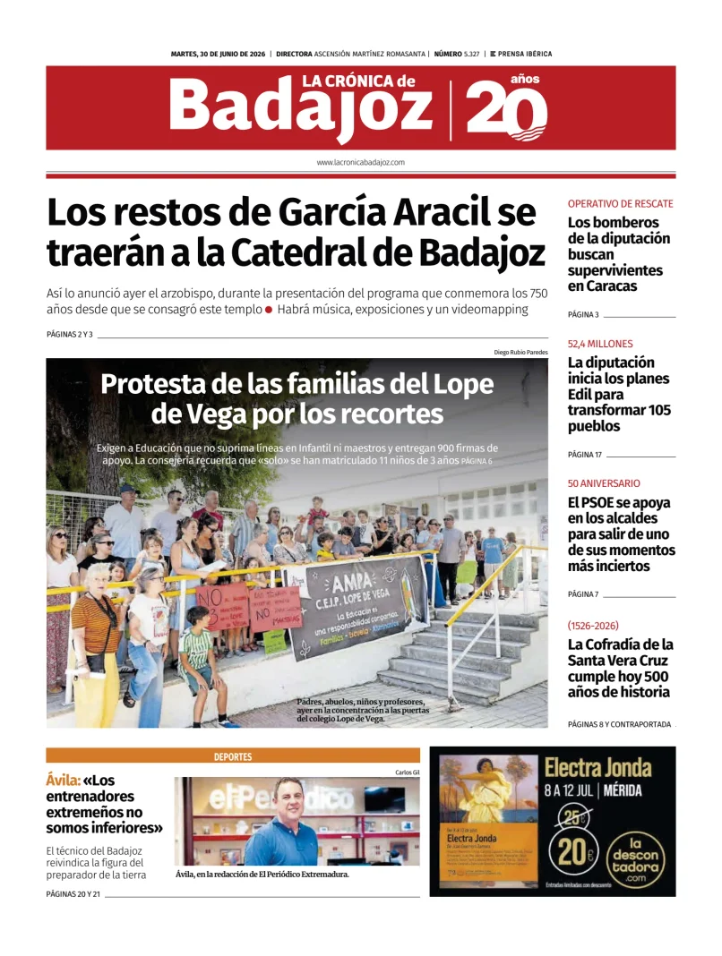 La Crónica de Badajoz — 30/06
