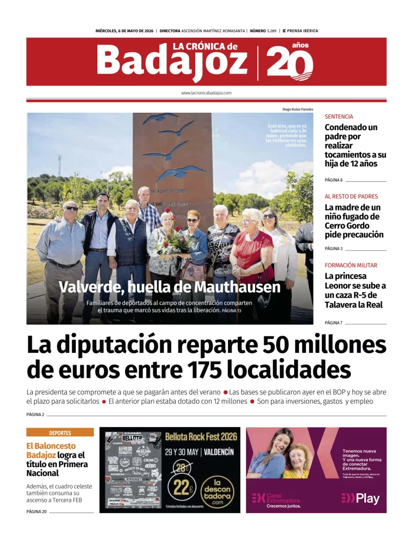 La Crónica de Badajoz — 06/05